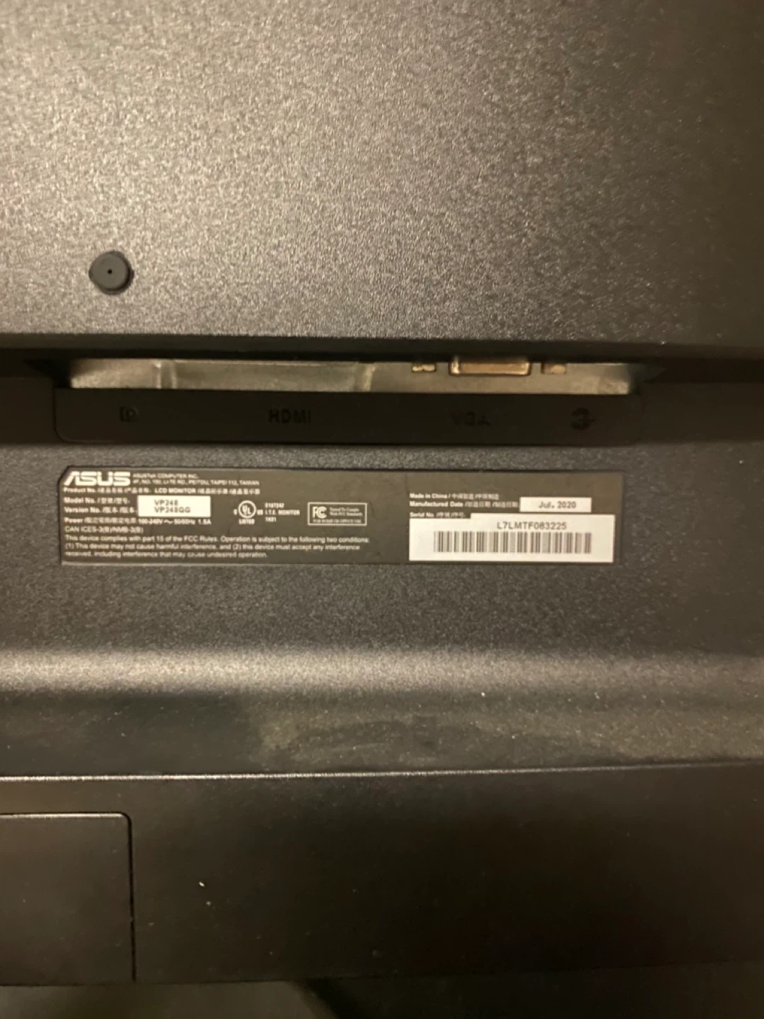 ASUS VP249, 23.8-inch Monitor - photo 2