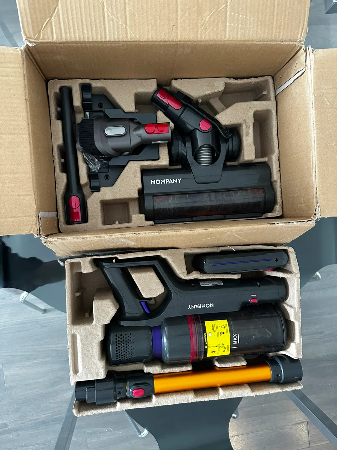HOMPANY Cordless Vacuum Cleaner with Accessories