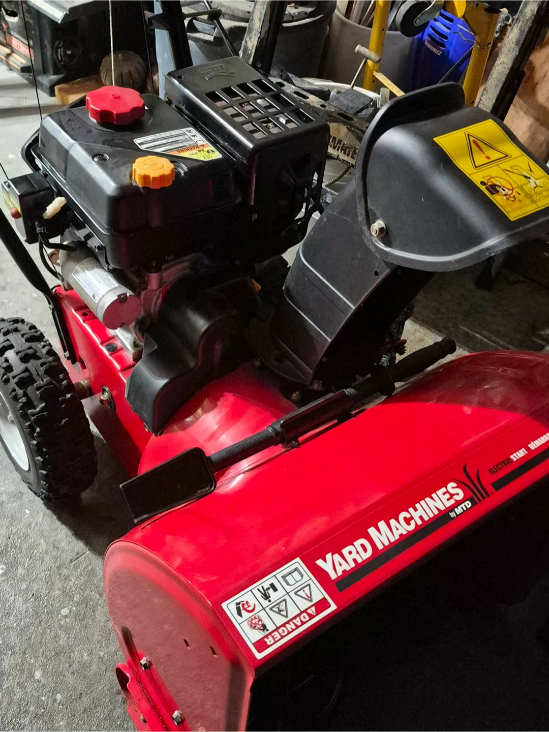 Yard Machines Snowblower - photo 2