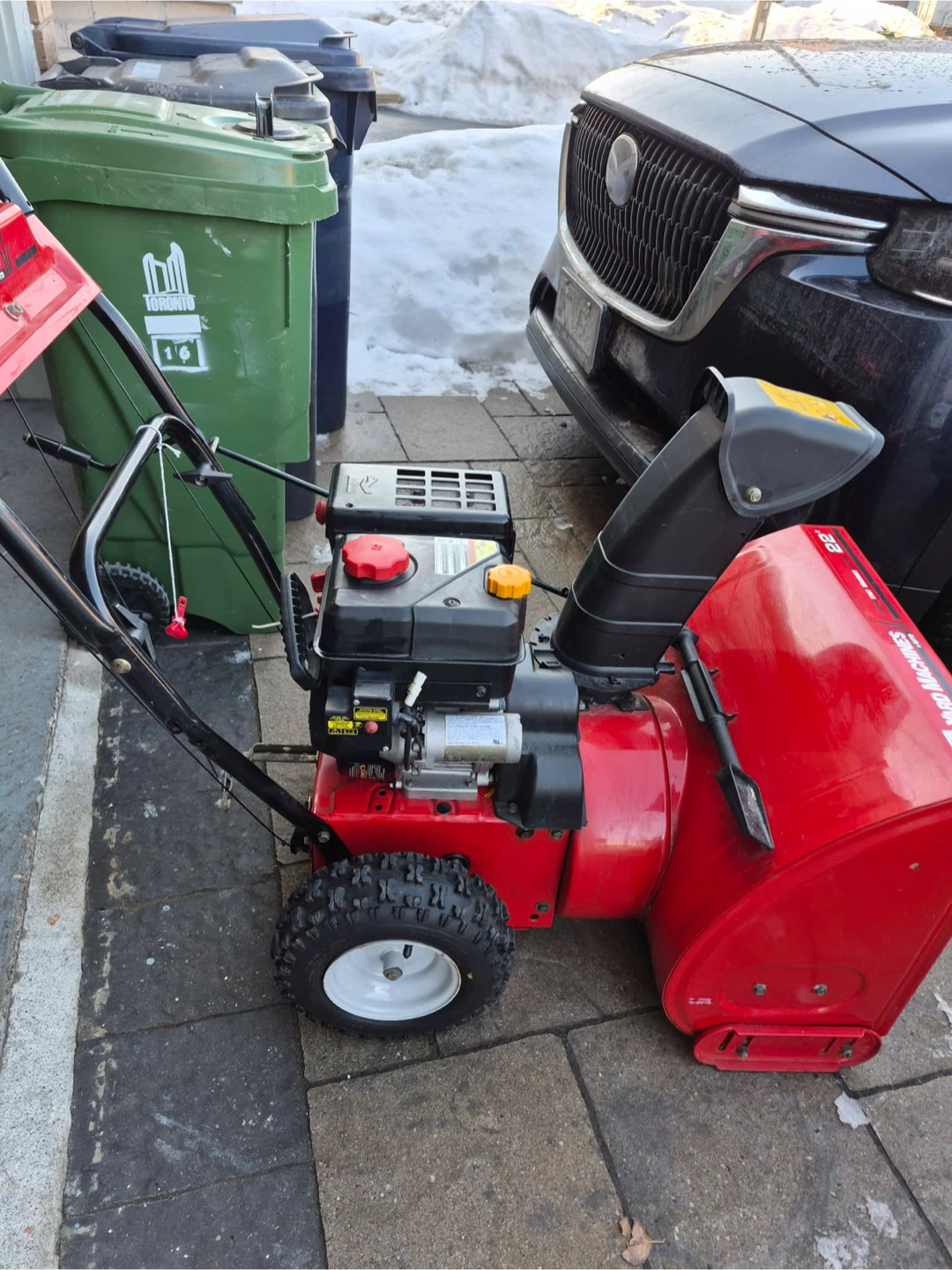 Yard Machines Snowblower
