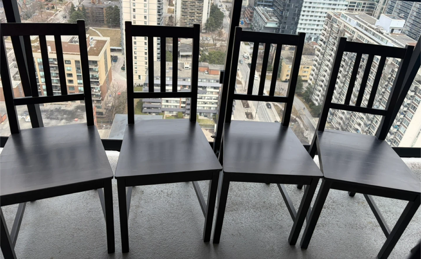 IKEA Stefan chairs (Set of 4)