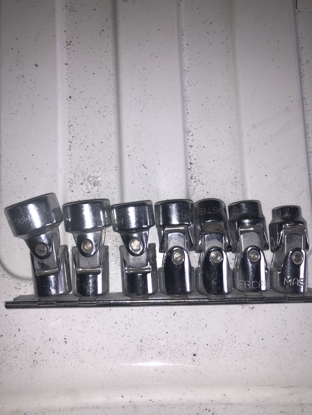 Mastercraft Socket Set - 7 Piece Universal Joint Deep Sockets