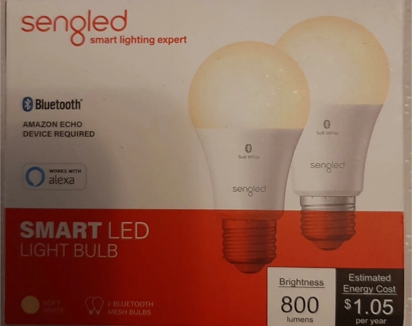 Sengled Smart LED Light Bulbs (2 Pack) - photo 2
