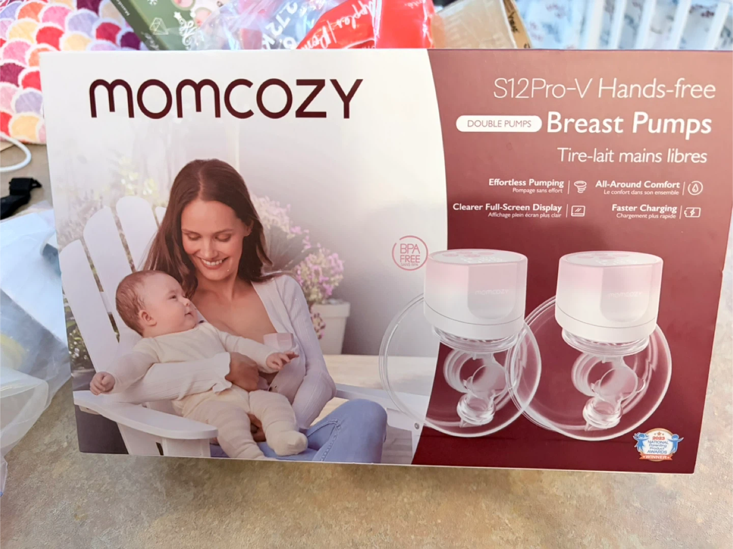 Momcozy S12 Pro-V Hands-free Double Breast Pumps