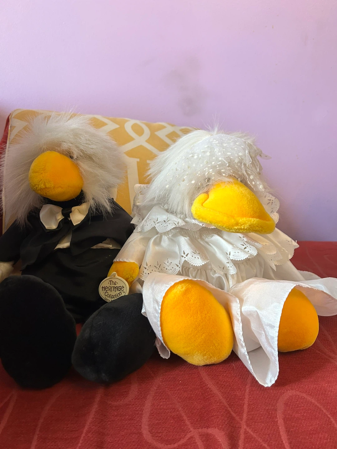 The Heritage Collection Wedding Couple Plush Toys