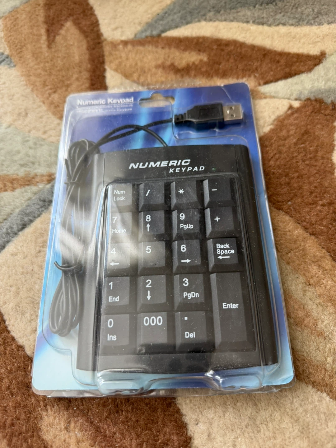 USB 19-Key Numeric Keypad – External Number Pad for Laptop/PC - photo 3