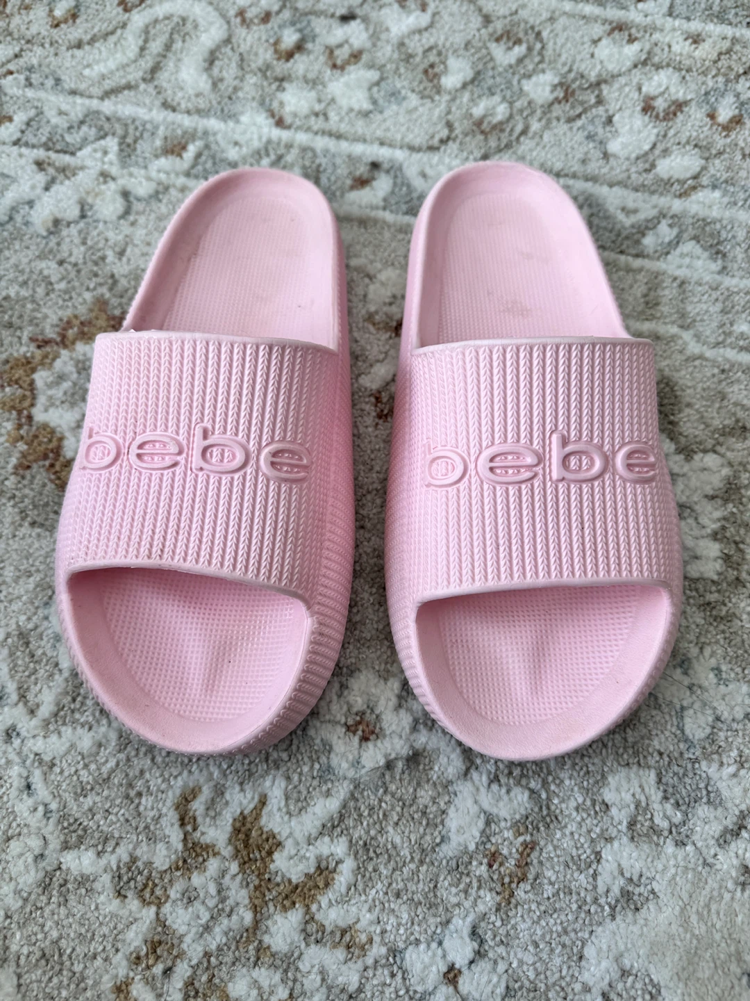 Bebe Pink Slides
