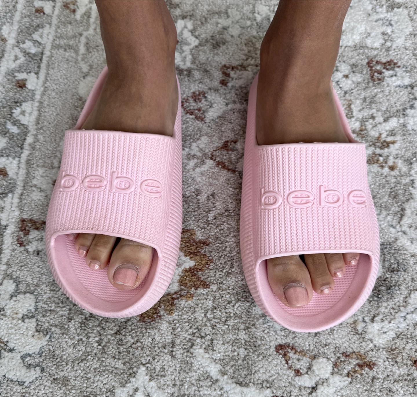 Bebe Pink Slides - photo 2