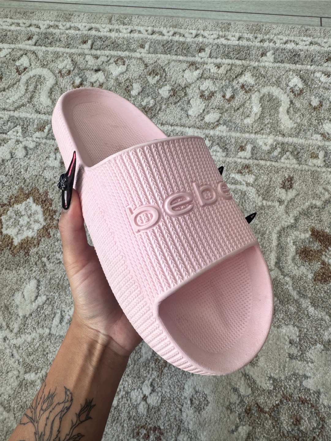 Bebe Pink Slides - photo 4