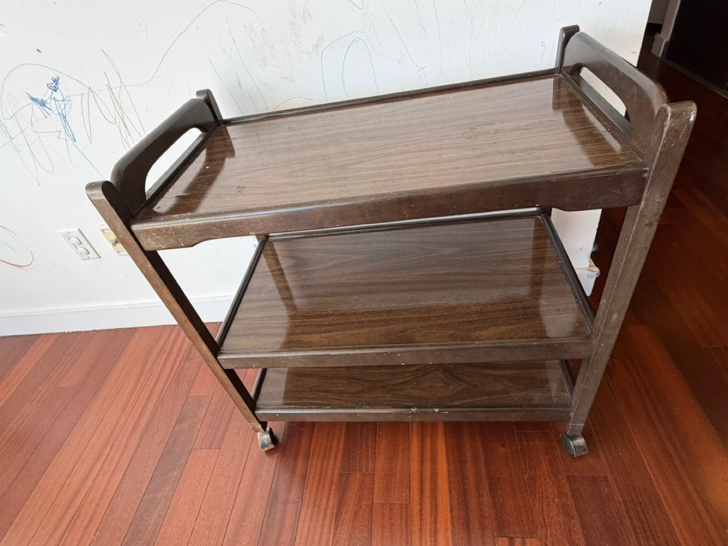Vintage 3-Tier Serving Cart
