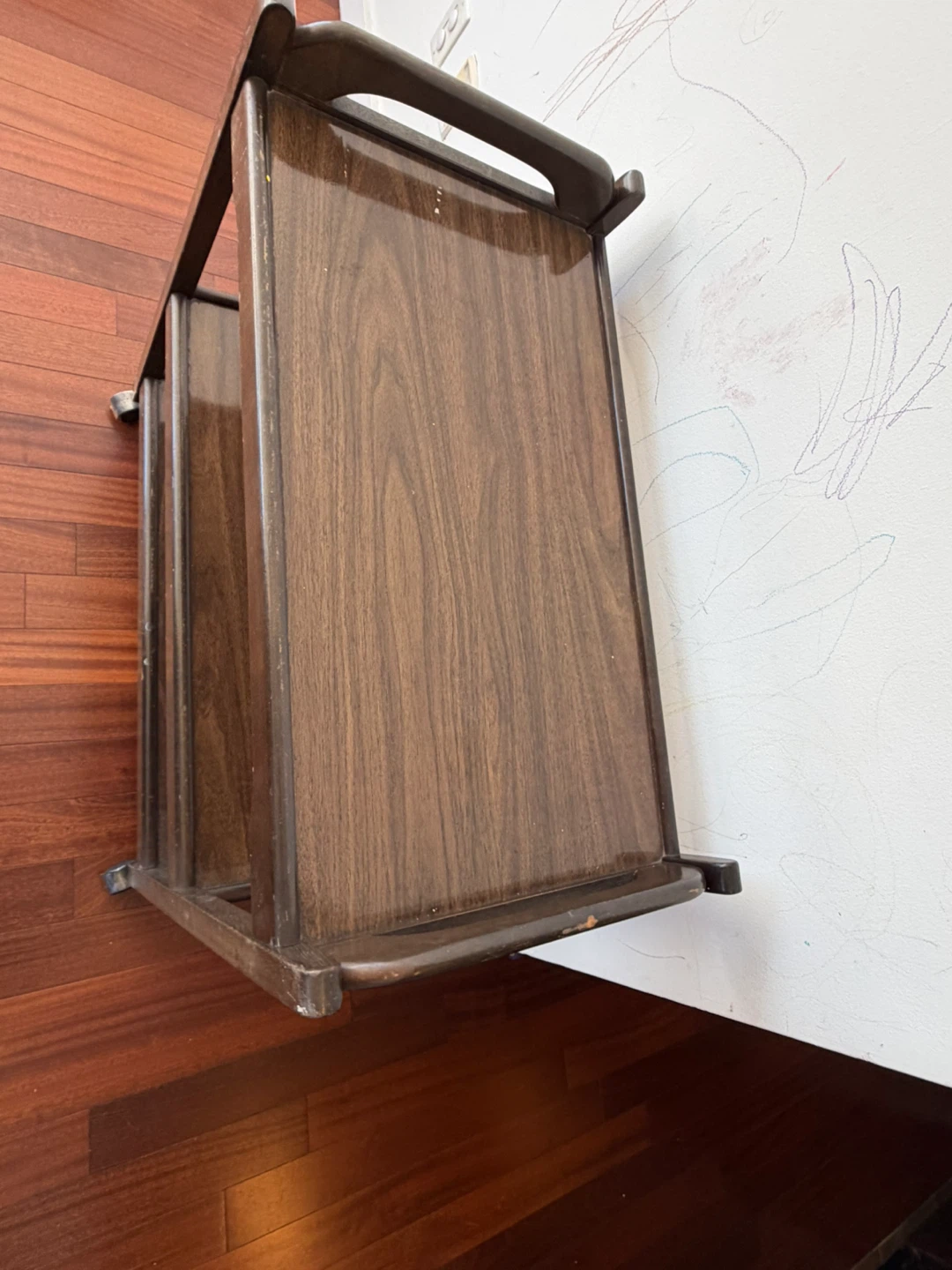 Vintage 3-Tier Serving Cart - photo 2