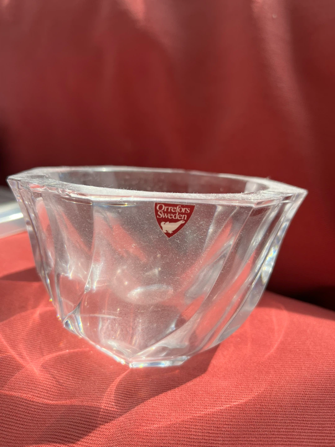 Orrefors Crystal Dish