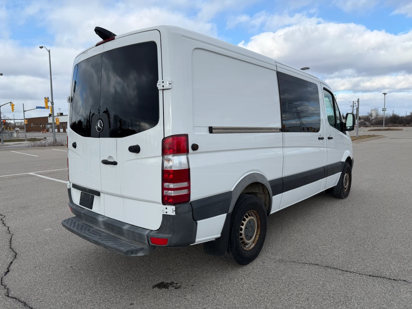 White Mercedes-Benz Sprinter Cargo Van - photo 5