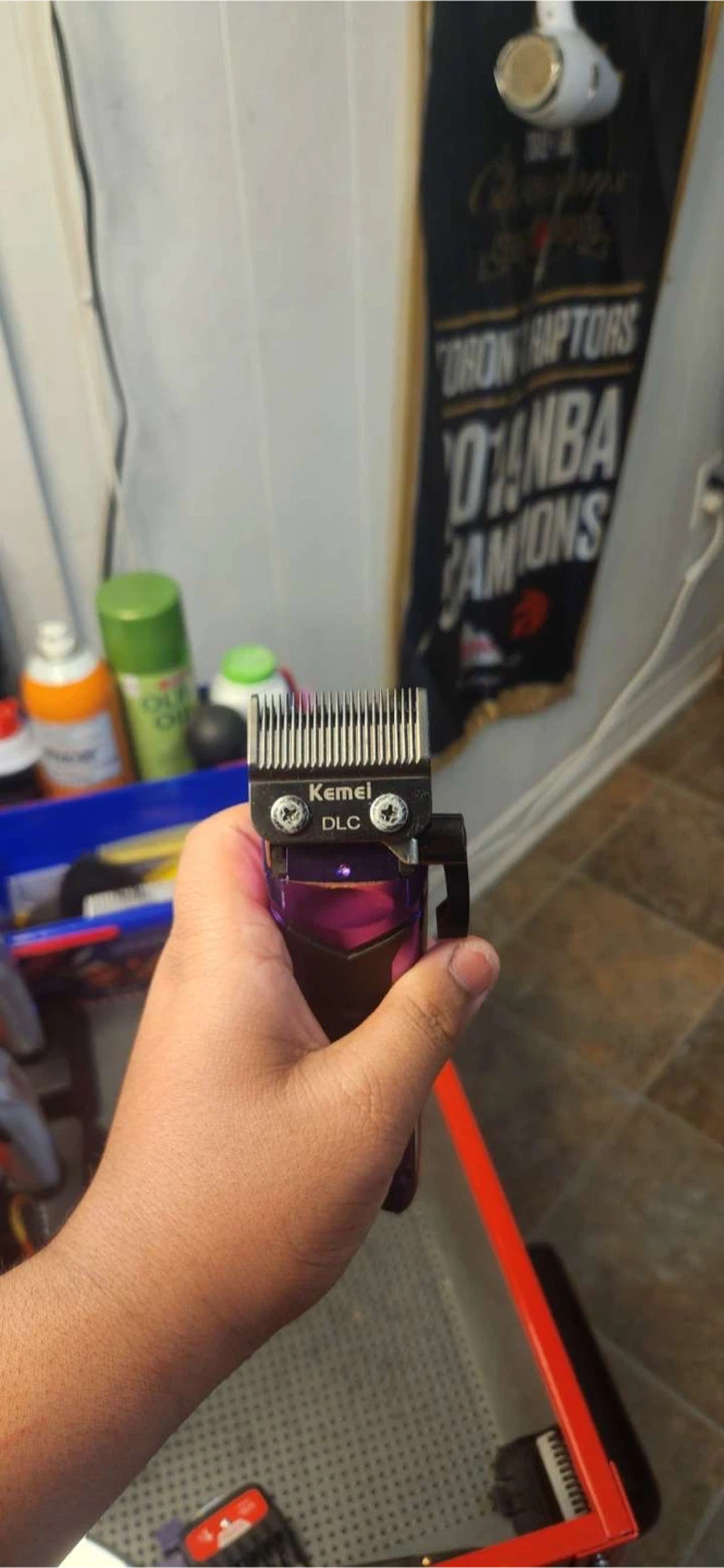 Purple KEMEI DLC Hair Clipper - photo 2