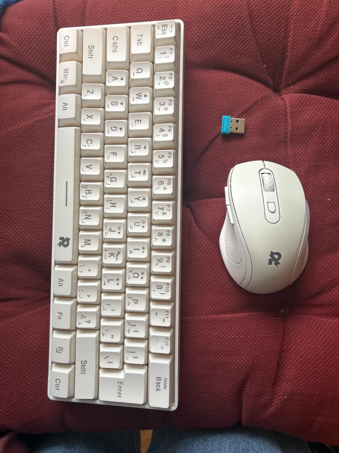 Wireless Keyboard and Mouse Combo with LED lights - photo 2
