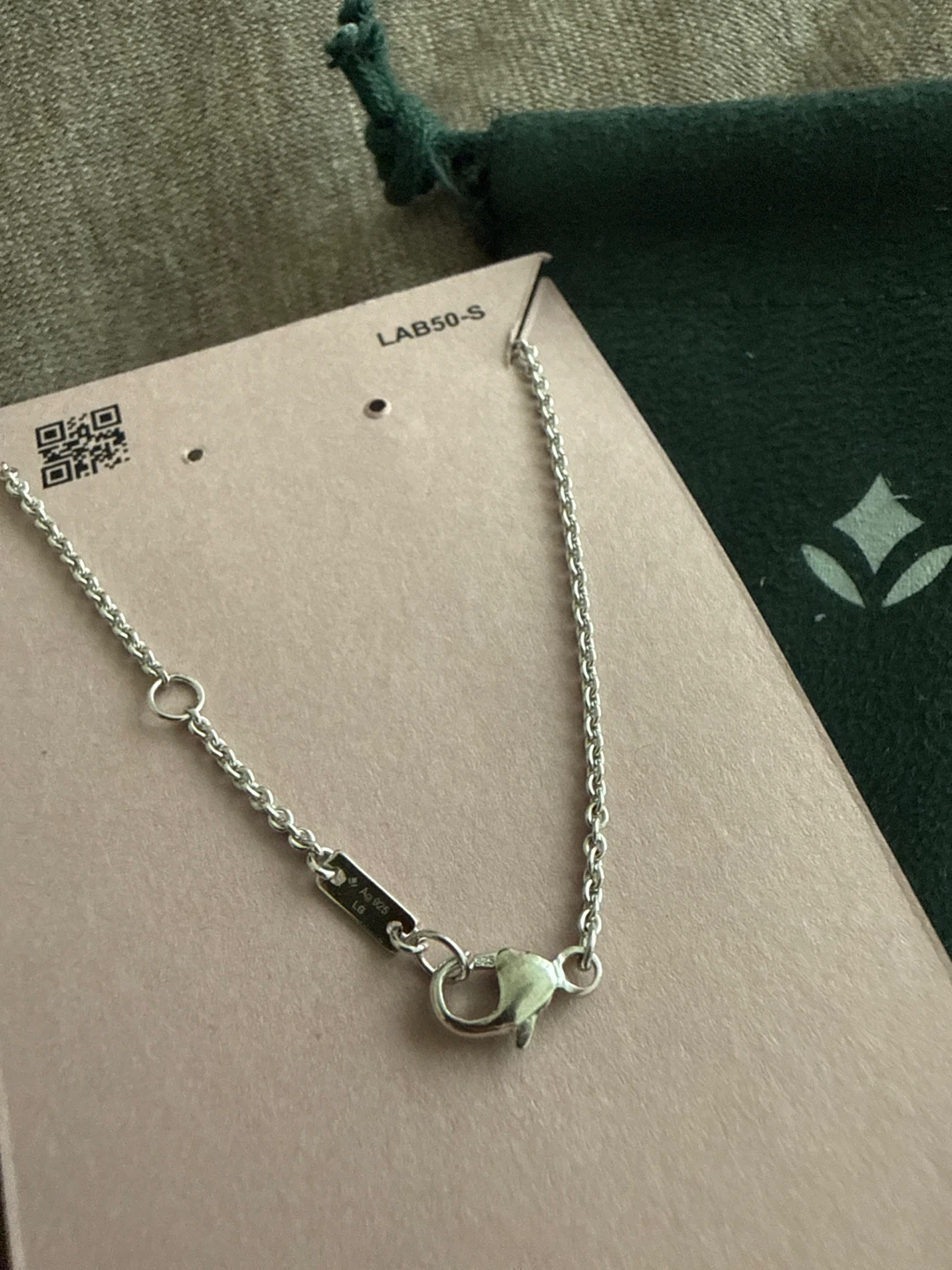 Sterling Silver Petite Lab Diamond Tennis Bracelet - photo 3