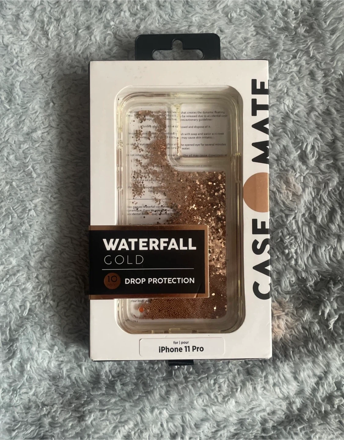 Case-Mate Waterfall Gold iPhone 11 Pro Case 🥕