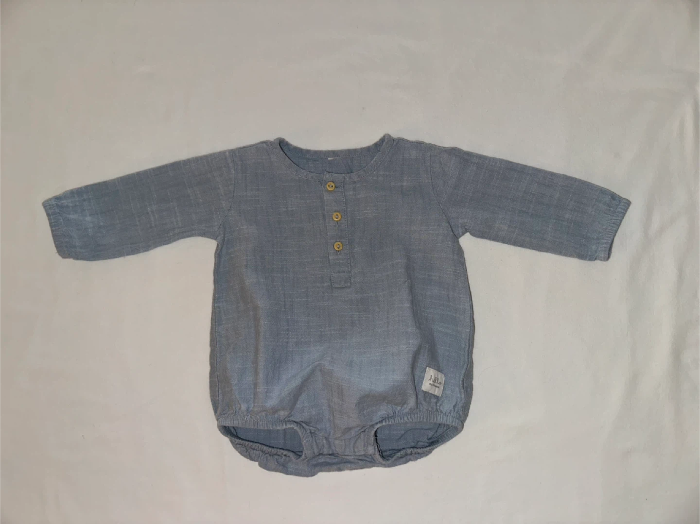 Muslin Romper Baby Suit - 3 Months