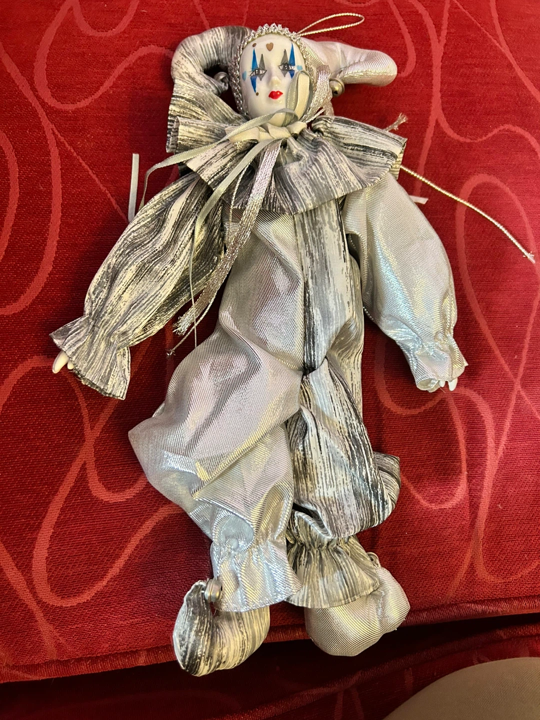 Porcelain Jester Doll