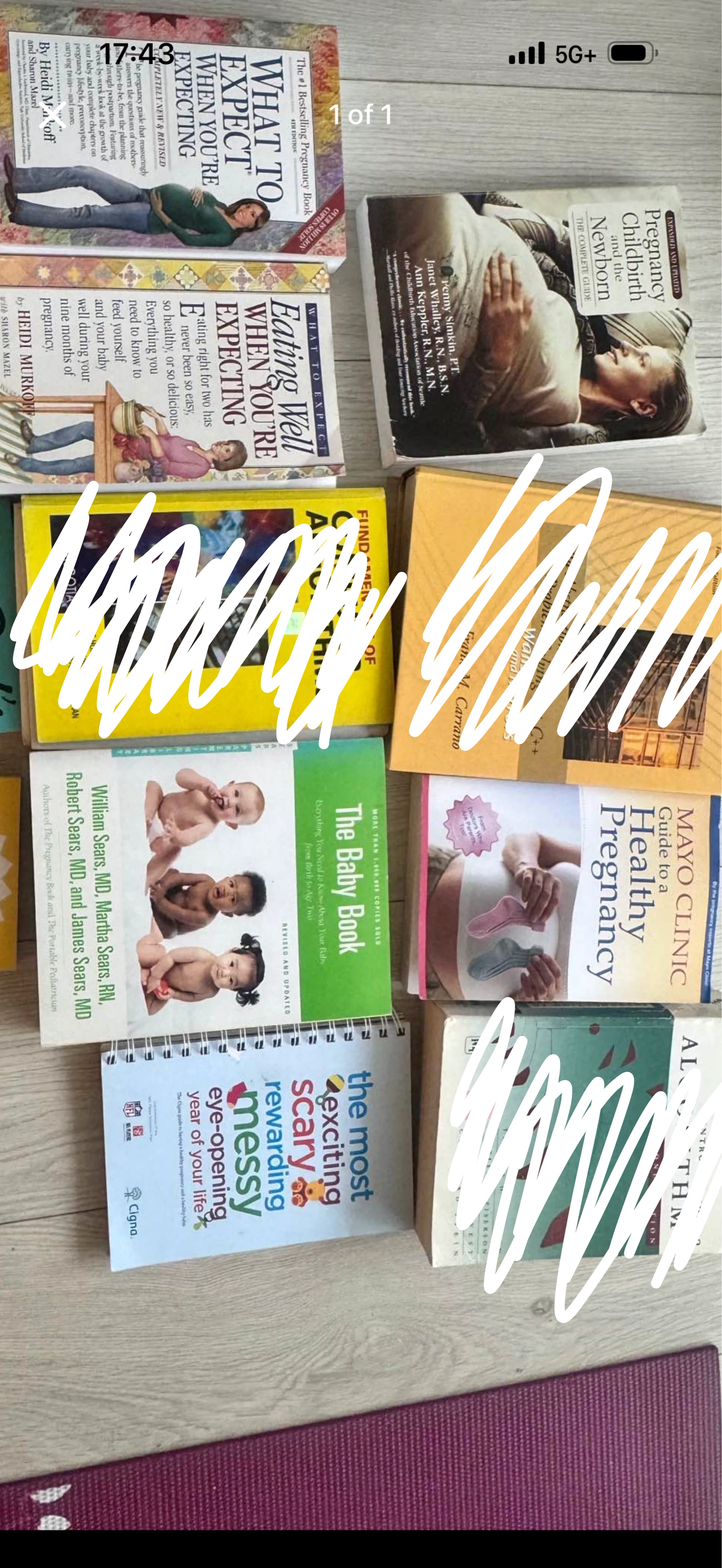 Bundle of Pregnancy and Baby Books