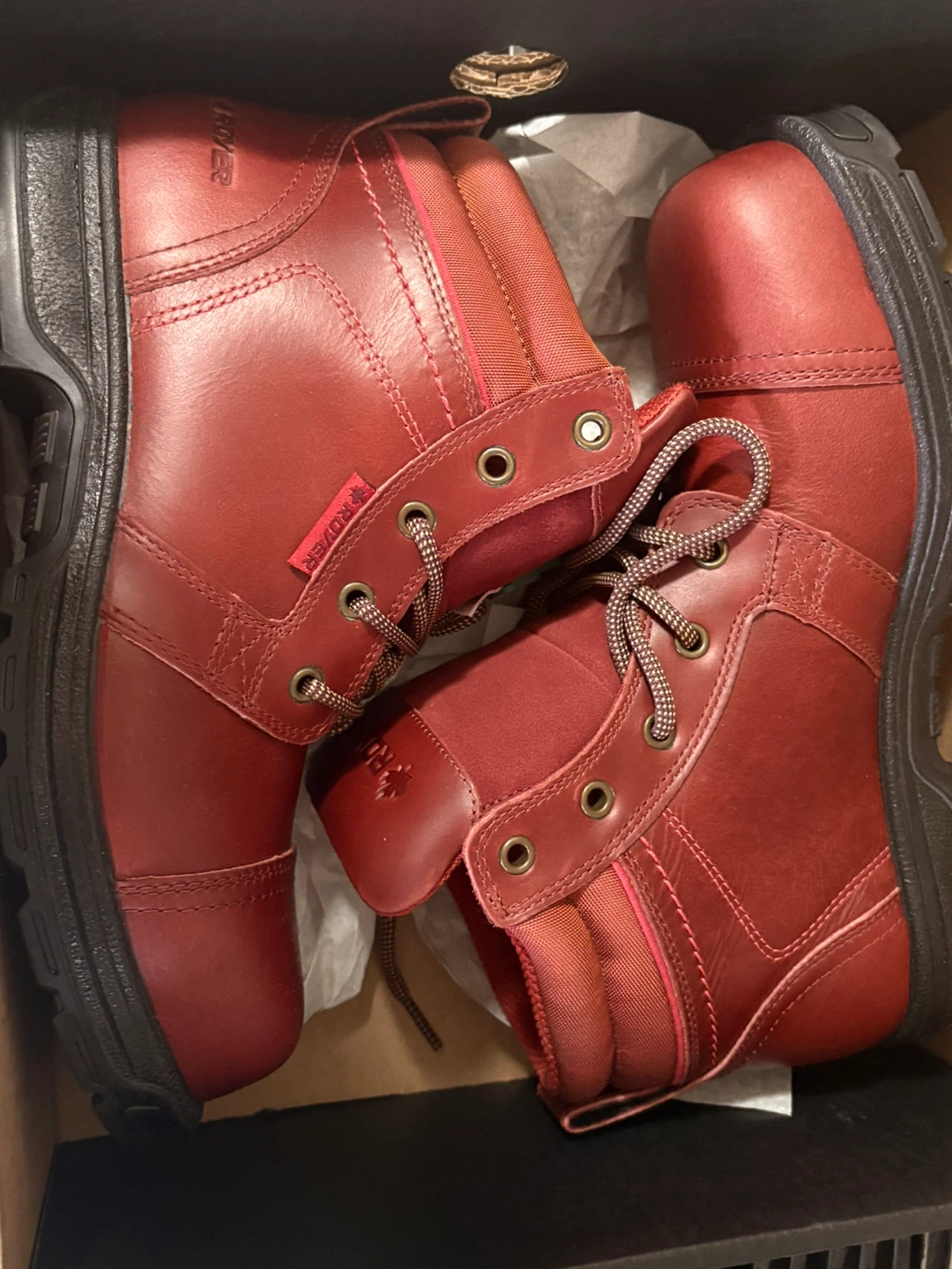 ROYER Safety Boots - Red