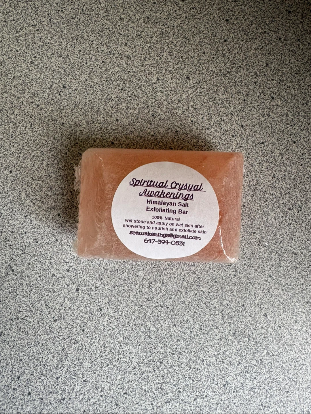 Himalayan Salt Exfoliating Bar