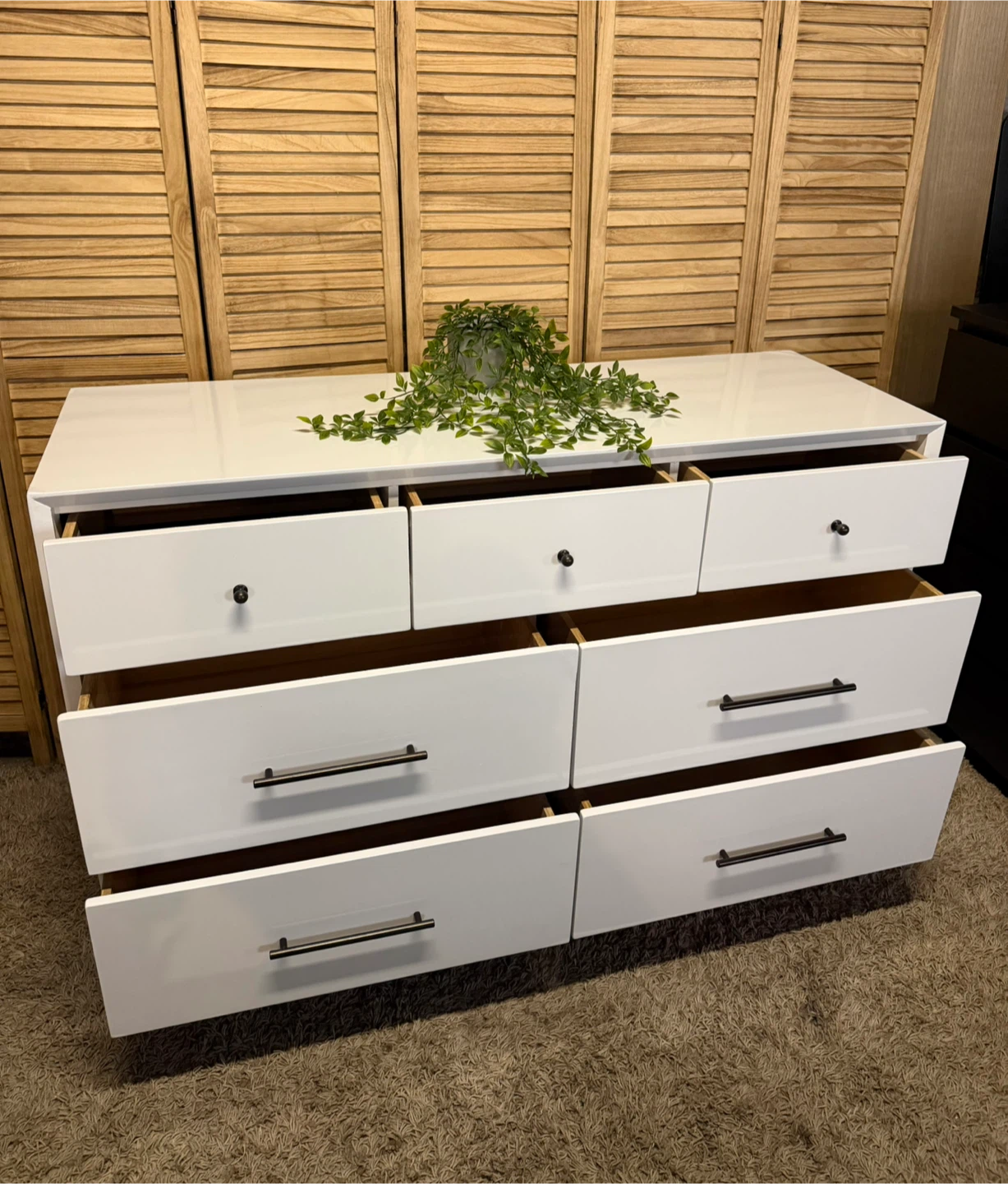 Mid Century Modern 7 Drawer Dresser - photo 5