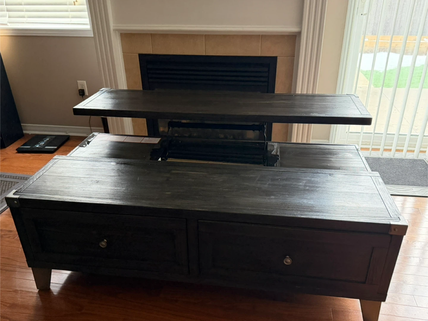 Lift Top Coffee Table with Storage