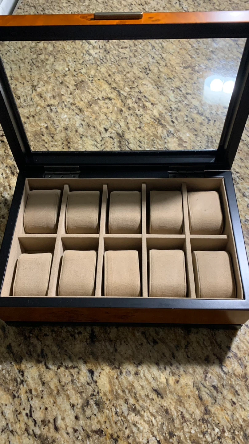 Bombay & Co 10 Slot Watch Box Case - photo 3