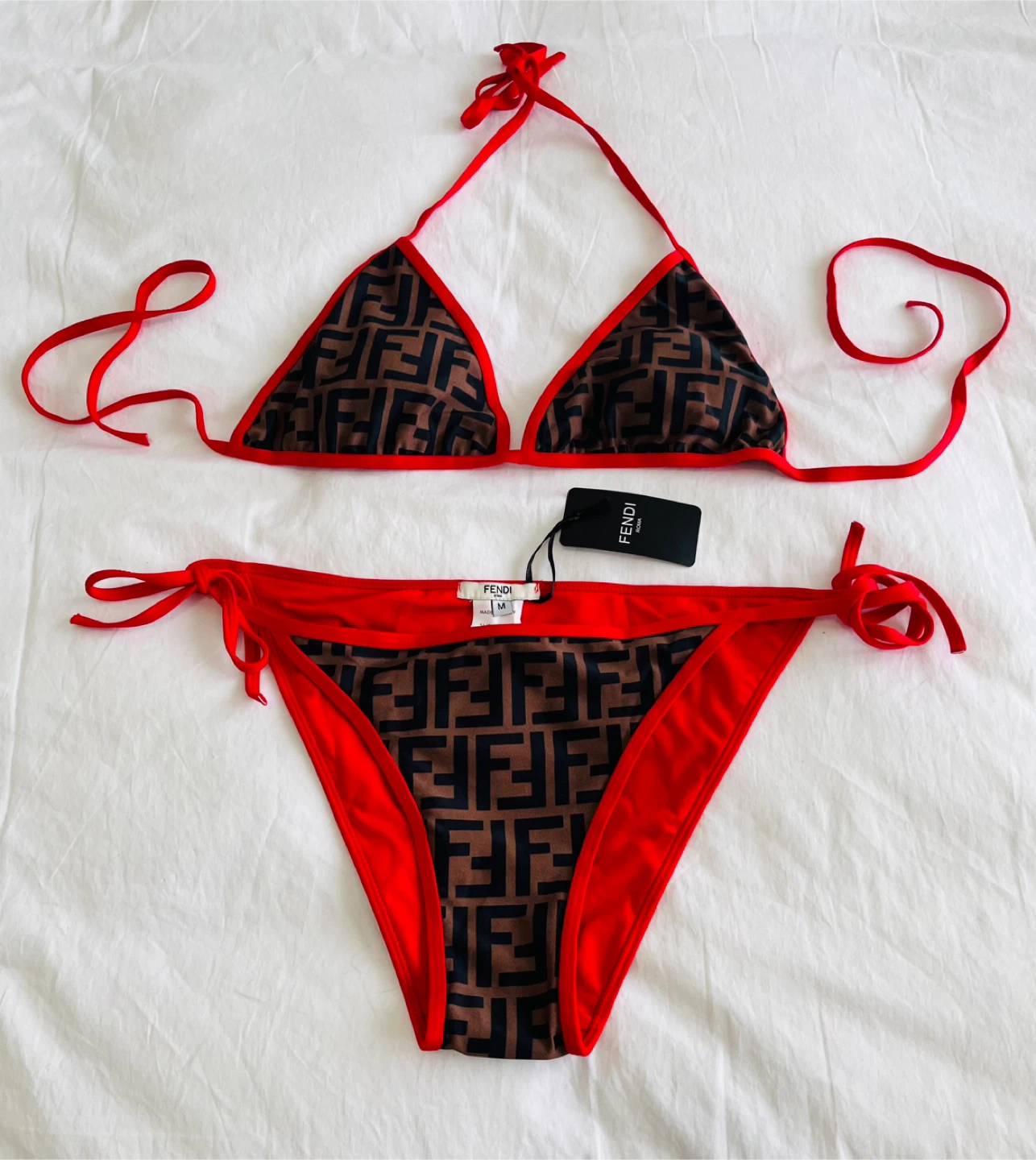 Fendi FF Logo Bikini