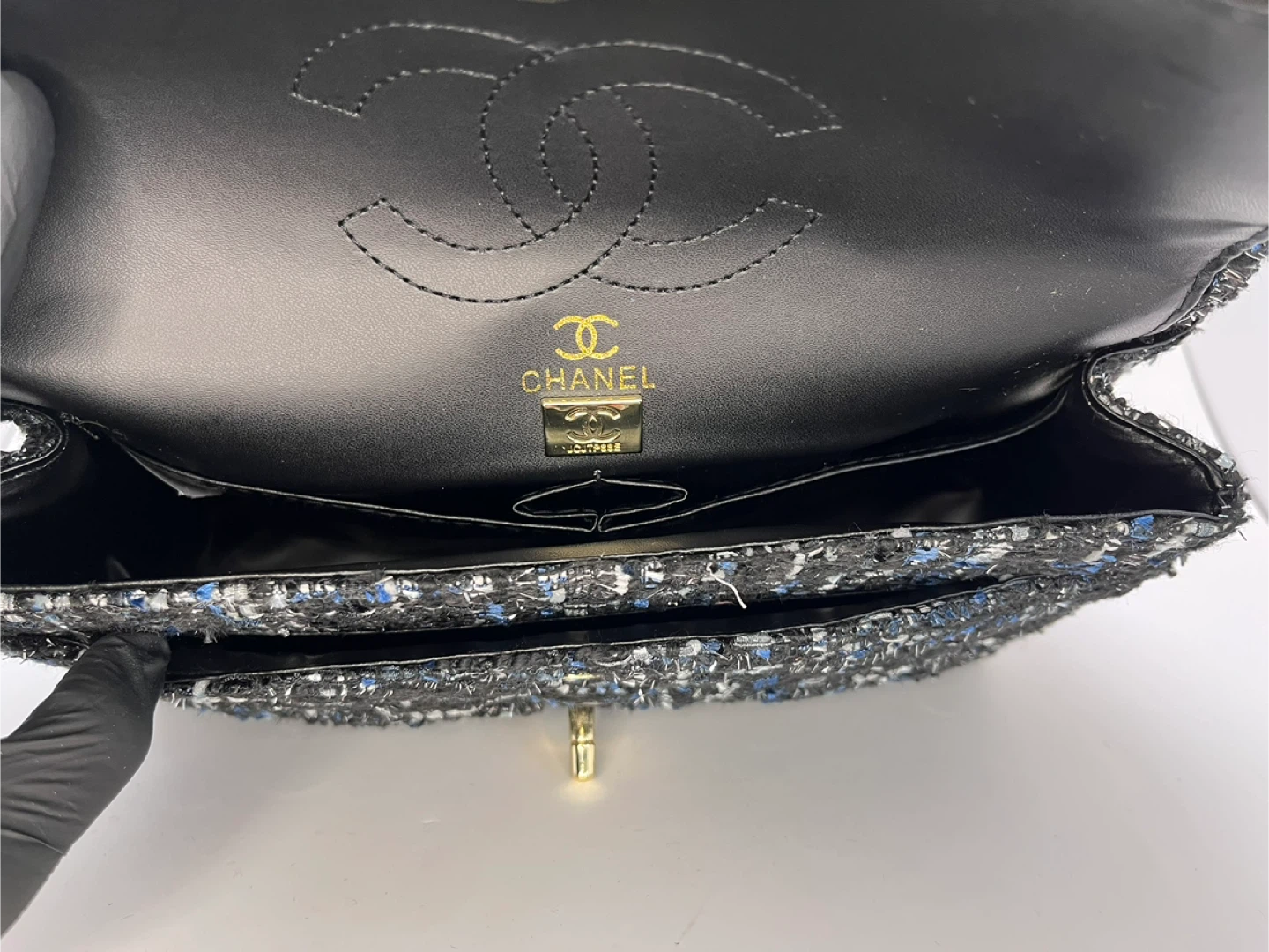 Chanel Tweed Flap Bag - photo 5