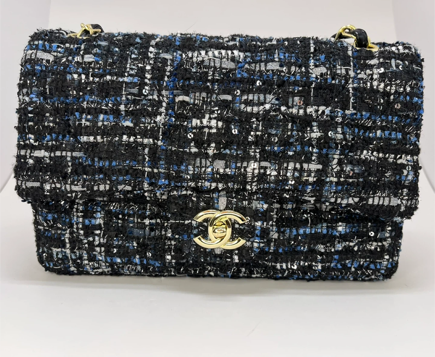 Chanel Tweed Flap Bag