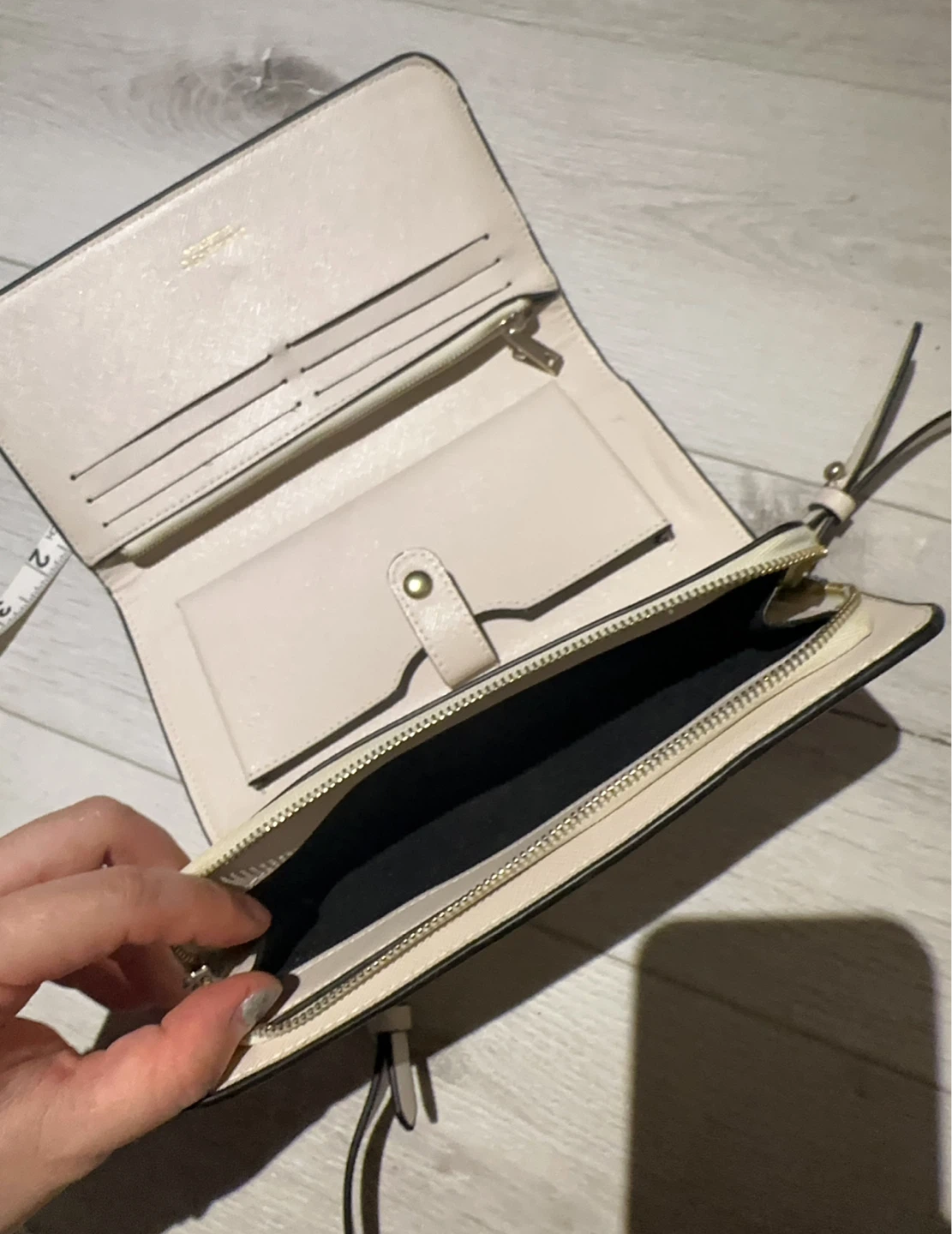 Zara Basic Collection Women's Wallet on the Chain Bag