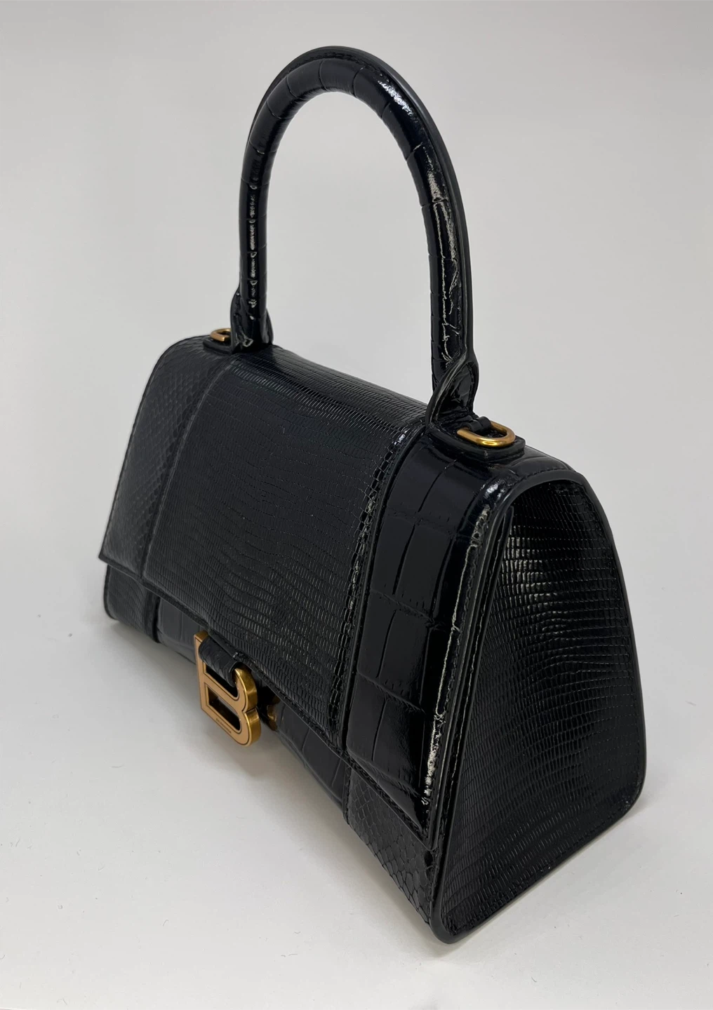Balenciaga Black Leather Top Handle Bag - photo 3