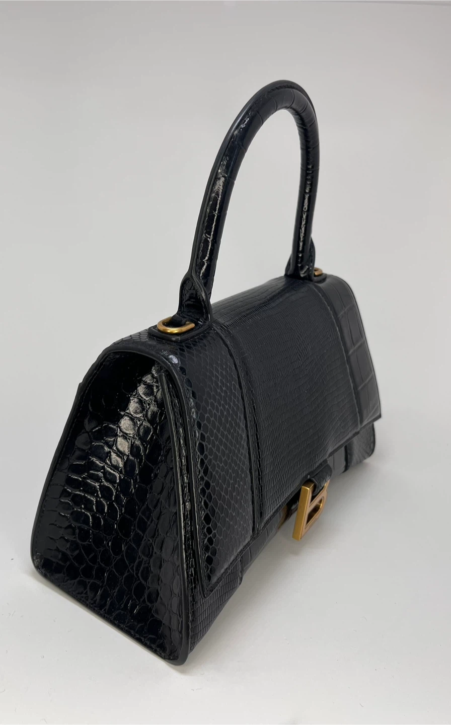 Balenciaga Black Leather Top Handle Bag - photo 4