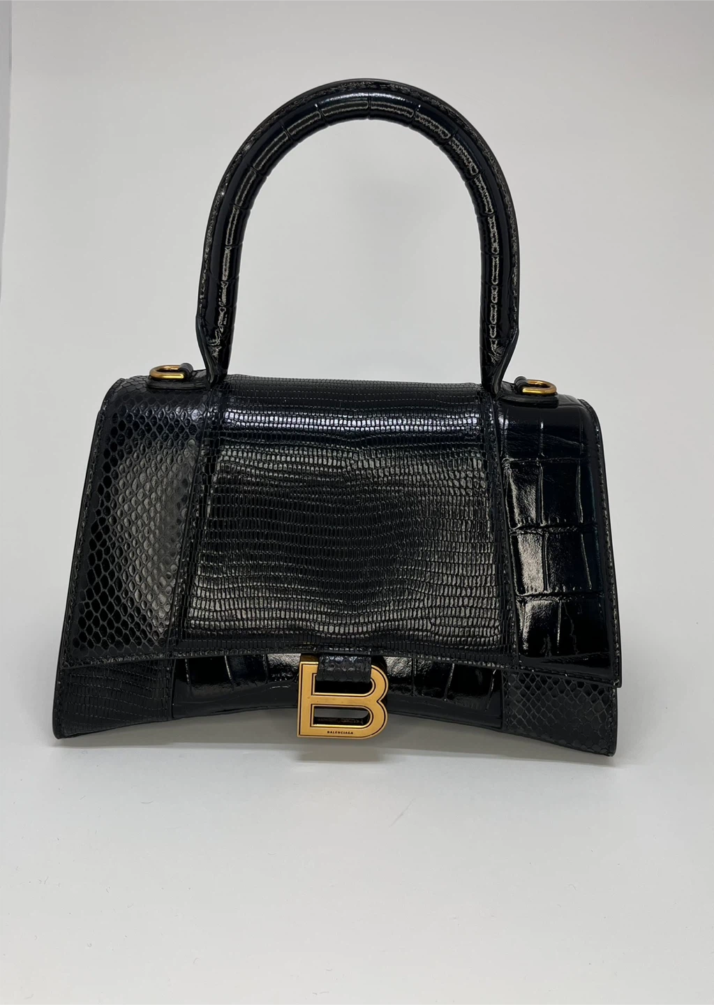 Balenciaga Black Leather Top Handle Bag - photo 2