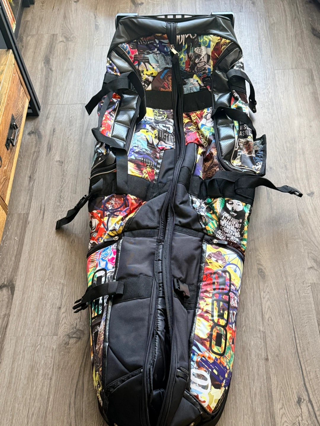 OGIO Wheelie Duffle Bag - Graffiti Print