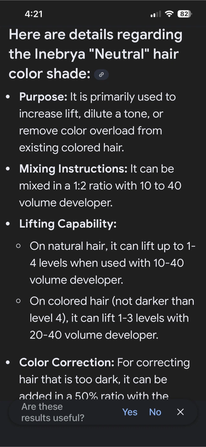 Inebrya ICE CREAM Professional Hair Color’s - photo 3