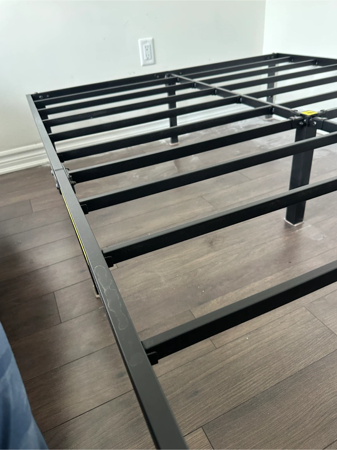 High Density Foam Mattress and metal double bed frame - photo 5