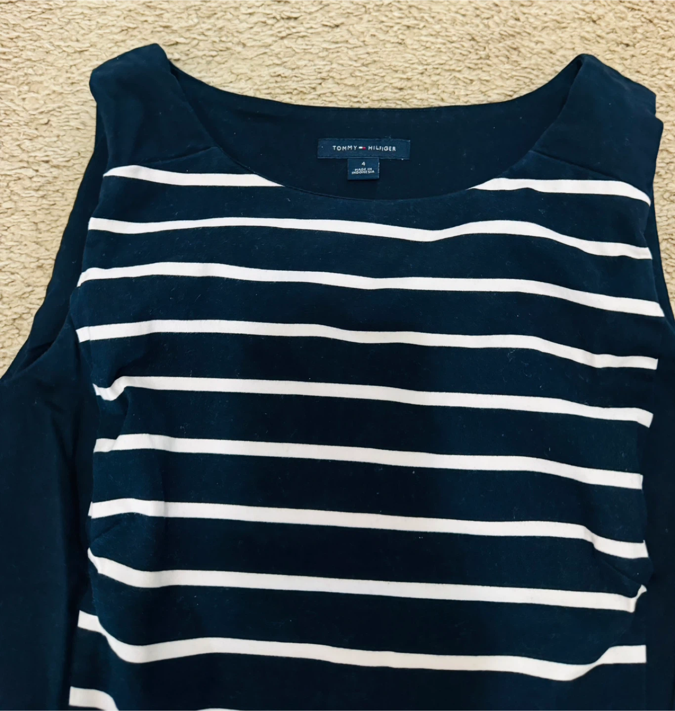 Tommy Hilfiger Striped Sleeveless Dress - Size S - photo 3