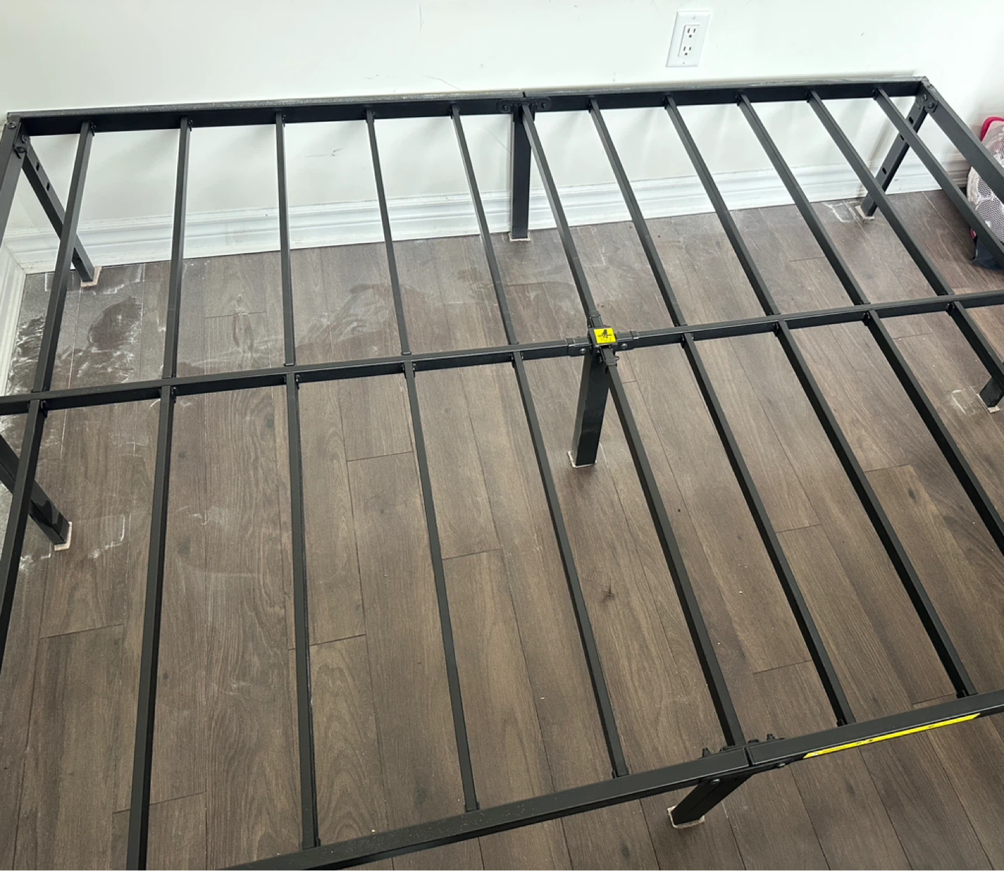 High Density Foam Mattress and metal double bed frame