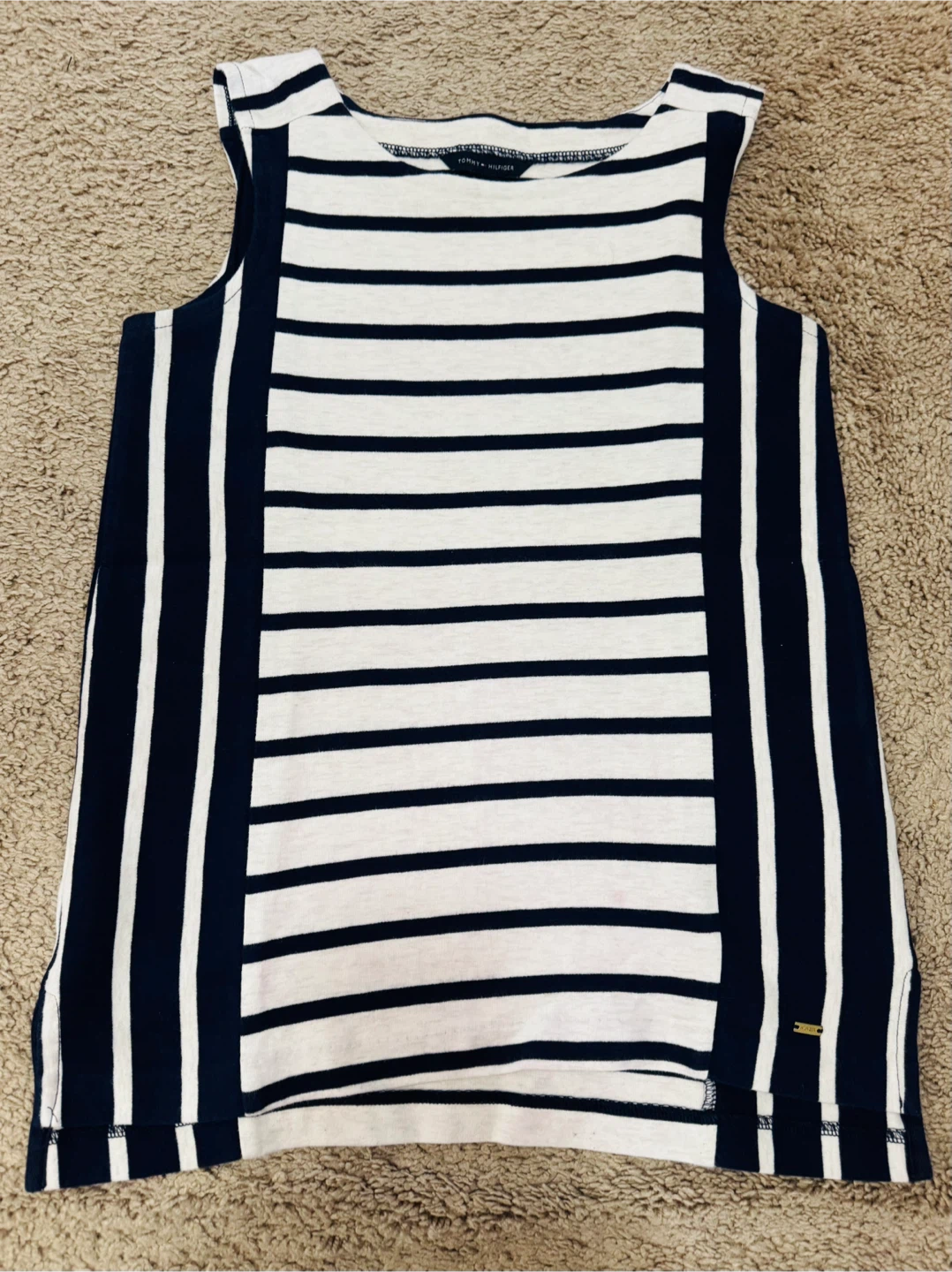 Tommy Hilfiger Striped Sleeveless Top - Size XS - photo 3