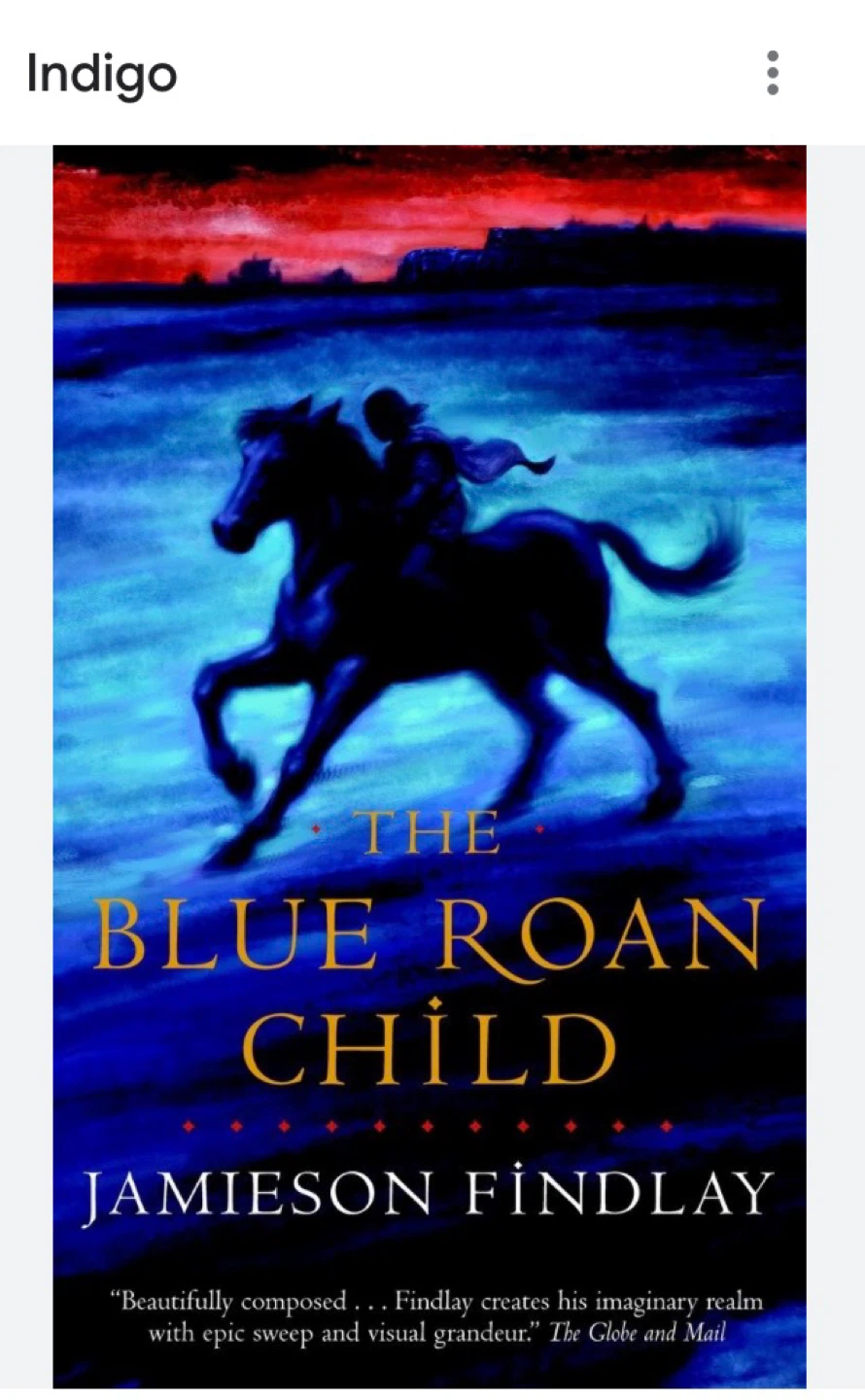 The Blue Roan Child by Jamieson Findlay