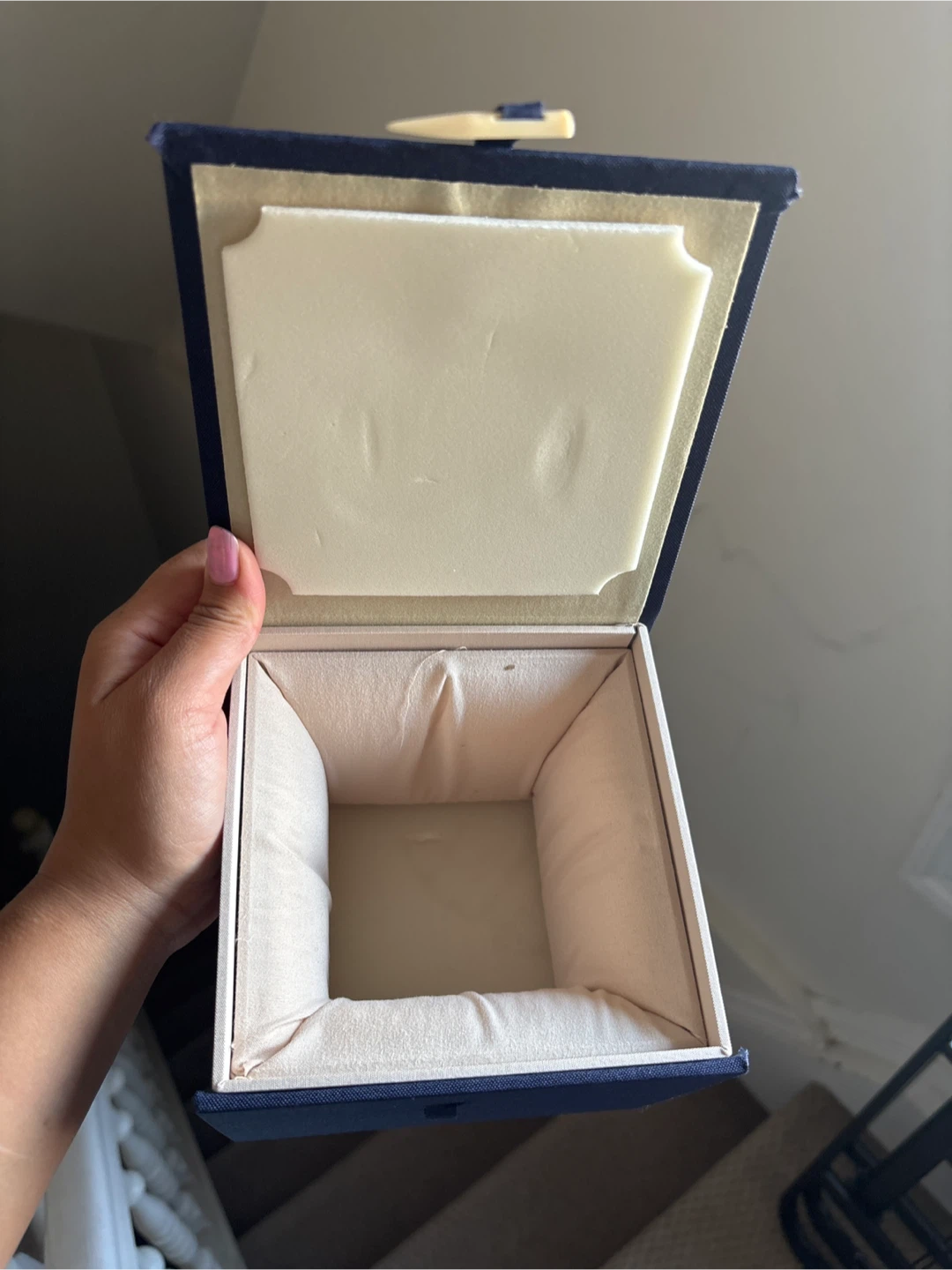 Navy Blue Storage Box - photo 3