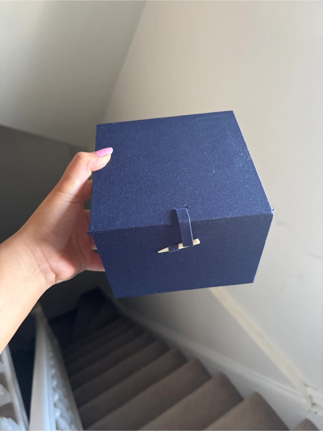 Navy Blue Storage Box - photo 2