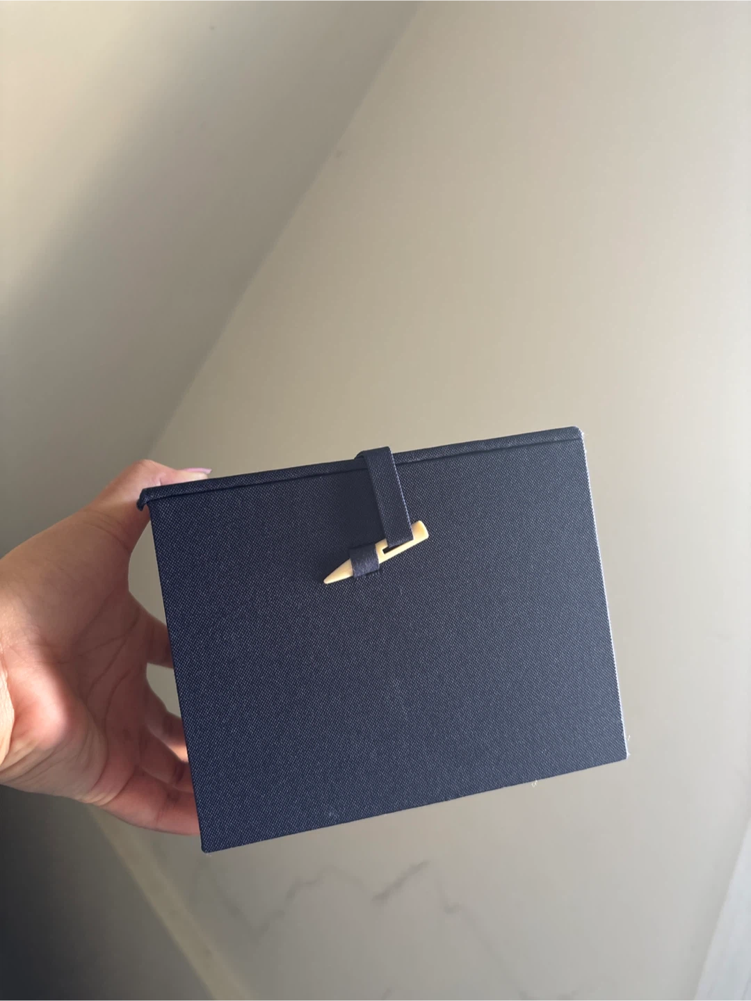 Navy Blue Storage Box