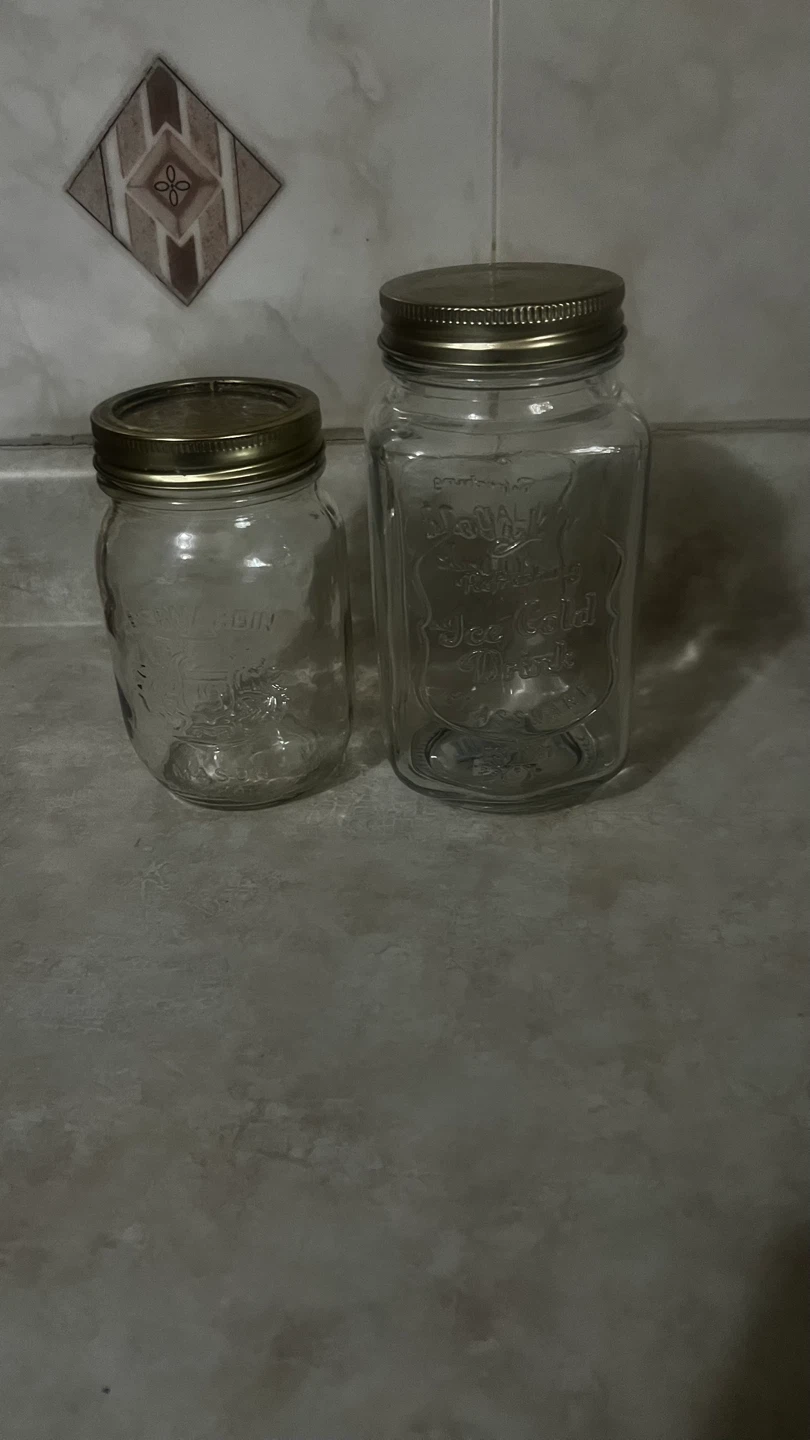 Set of 3 Mason Jar Glasses with Lids - photo 4