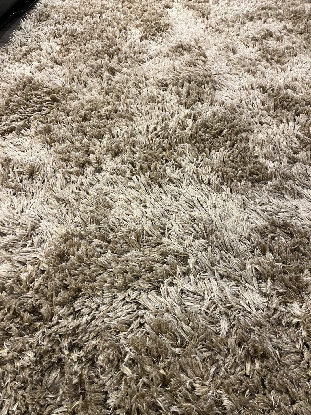 Gold Shag Rug - Fluffy - photo 2