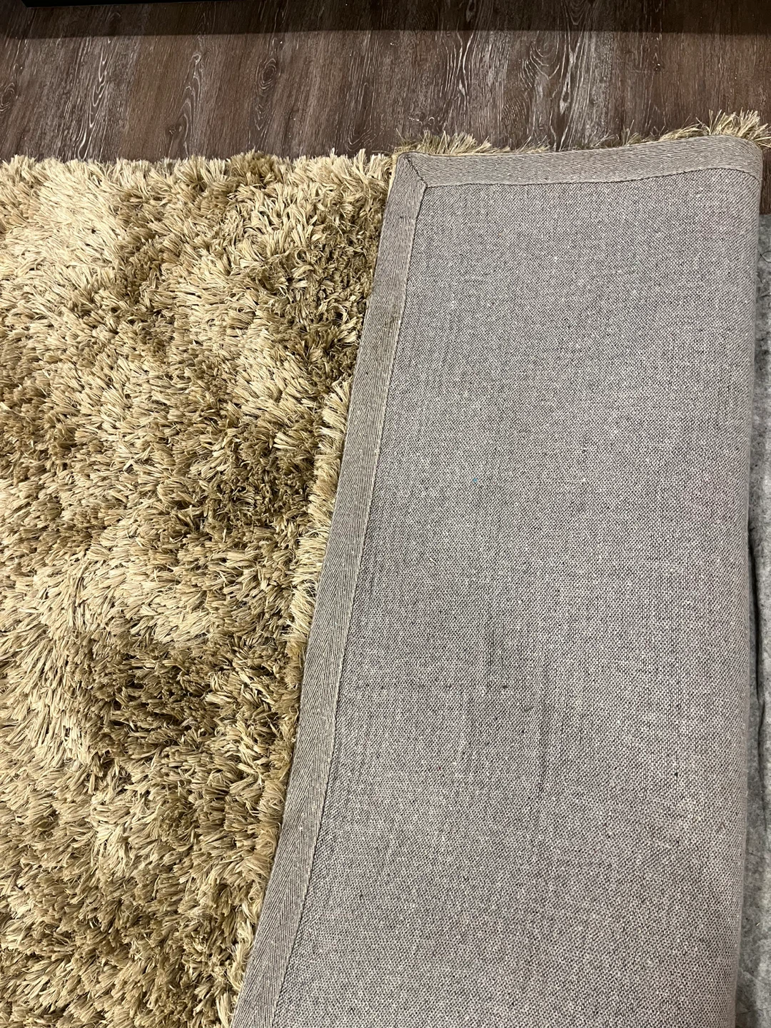 Gold Shag Rug - Fluffy - photo 4