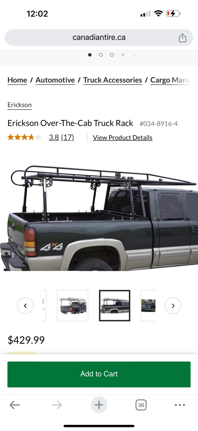 LOAD IT! Steel Truck Rack - 1000 lb Capacity - photo 2
